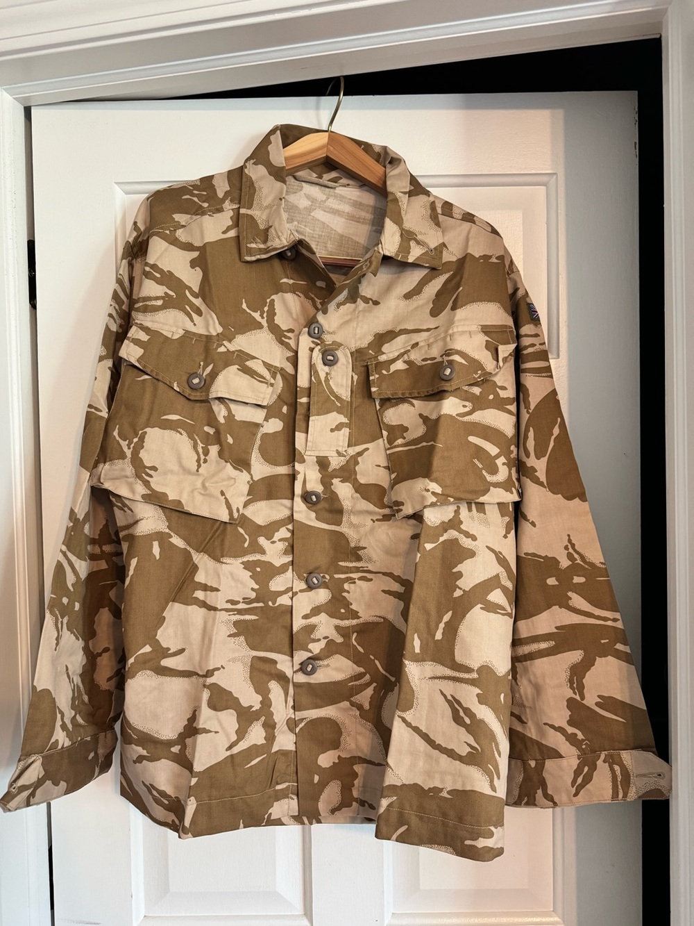 British Desert DPM Camouflage Field Jacket - Tan & Cream
